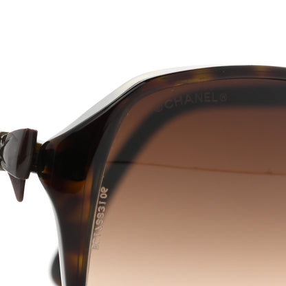 Chanel Acetate CC Bow Sunglasses 5205 Tortoise 7 of 9