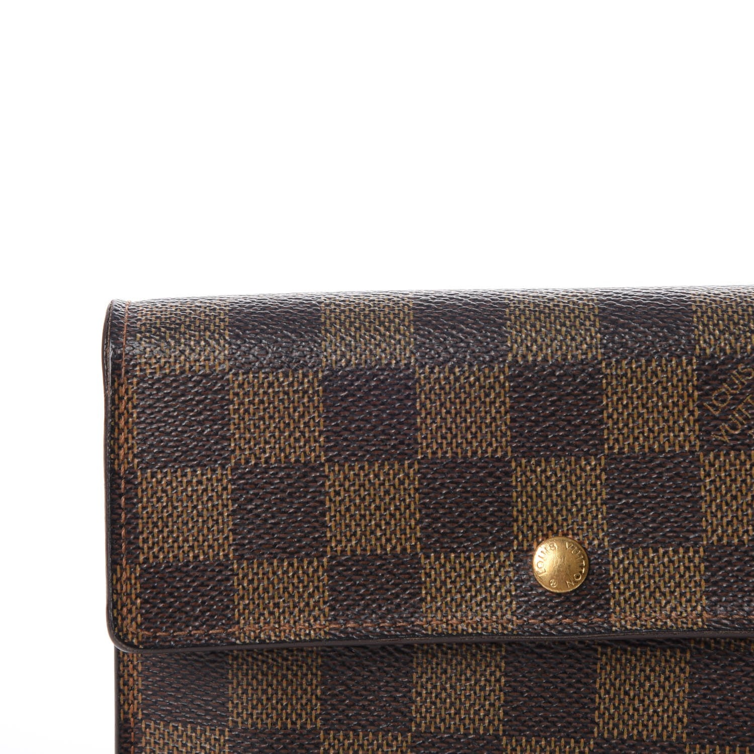 Louis Vuitton Damier Ebene Porte Tresor Etui Papier Wallet 8 of 12
