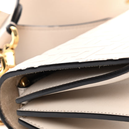 Fendi Vitello Liberty FF 1974 Embossed Kan I Shoulder Bag Camelia 19 of 22