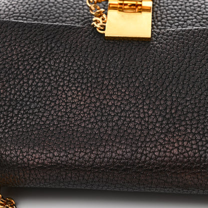 Chloe Grained Lambskin Drew Shoulder Bag Black 27 of 27