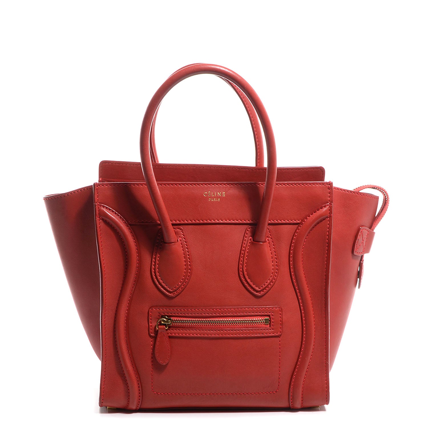 Celine Smooth Calfskin Micro Luggage Lipstick 1 of 9