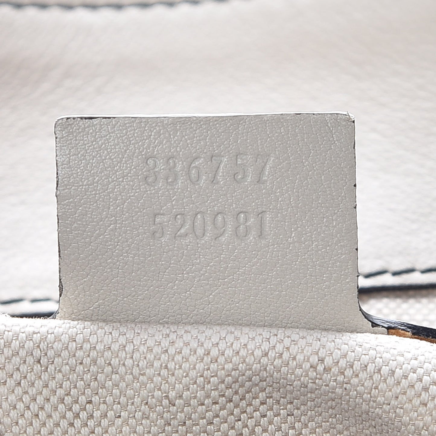 Guccissima Signature Medium Emily Shoulder Bag Mystic White