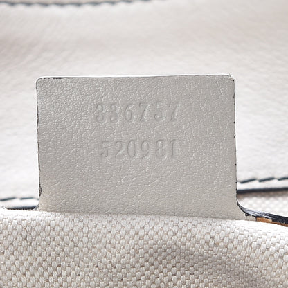 Gucci Guccissima Signature Medium Emily Shoulder Bag Mystic White 7 of 14
