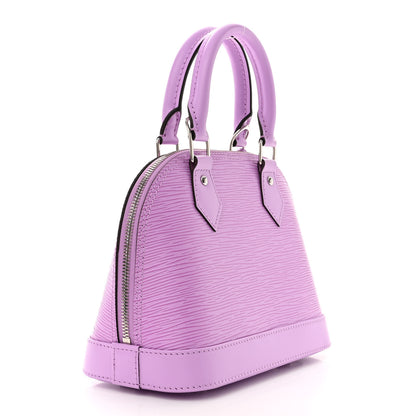 Louis Vuitton Epi Jacquard Alma BB Lilac 3 of 9