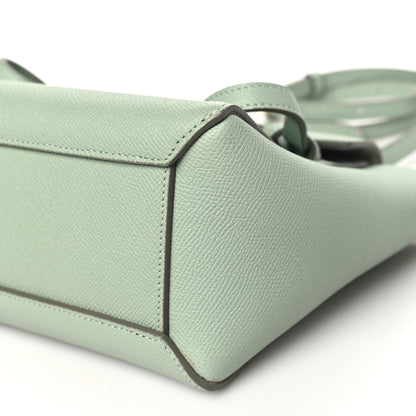 Celine Grained Calfskin Nano Belt Bag Pastel Green 10 of 10