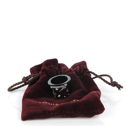 Louis Vuitton Lock Me Ring 6.5 M Black 5 of 5