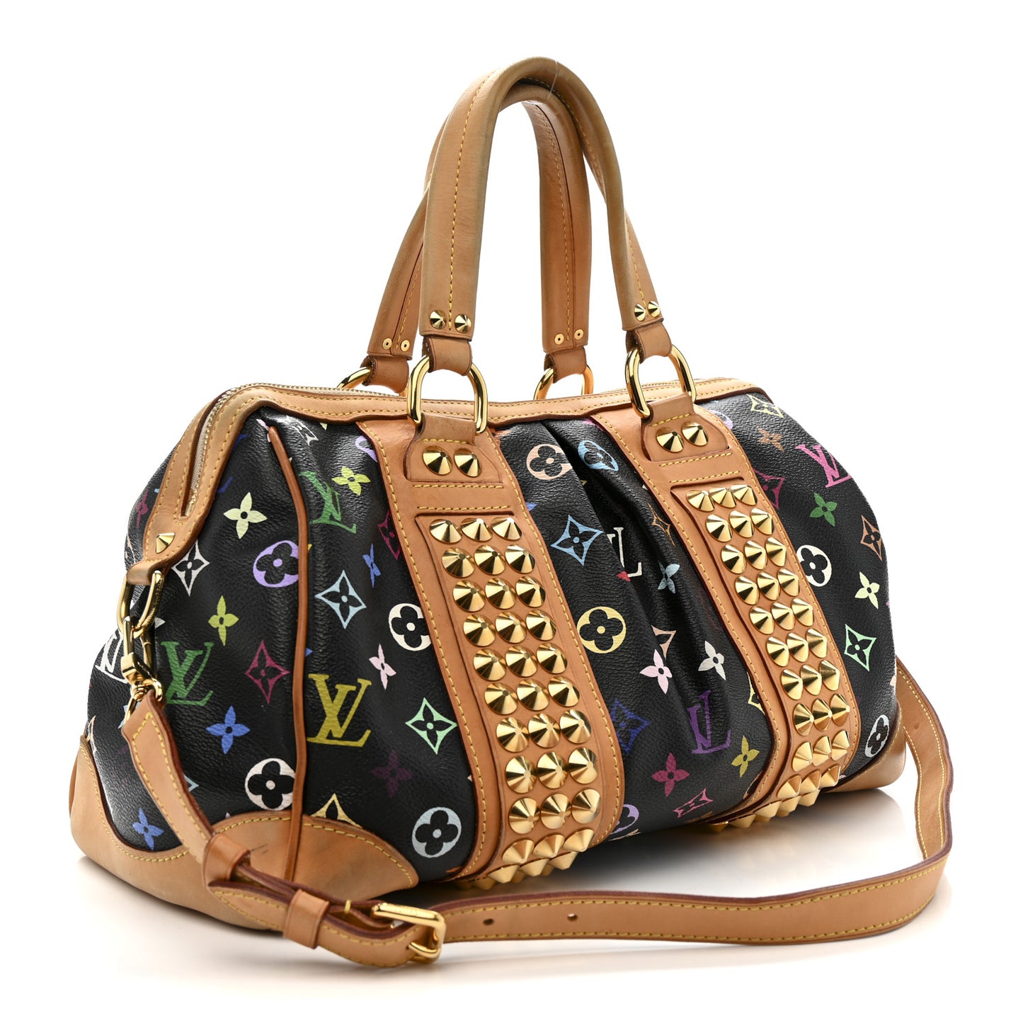 Monogram Multicolor Courtney MM Black