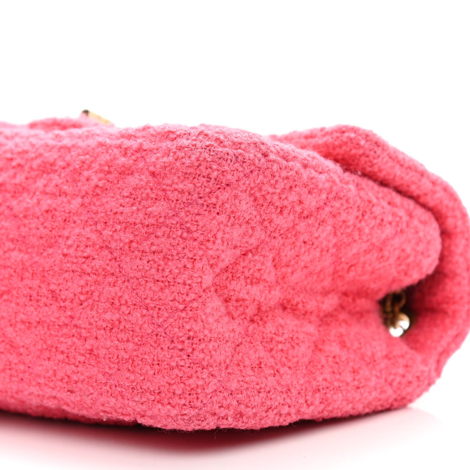Chanel Tweed Quilted 2.55 Reissue Mini Flap Pink 10 of 15