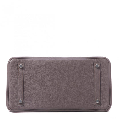 Hermes Togo Birkin 30 Etain 5 of 31