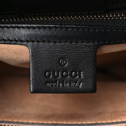 Gucci Calfskin Matelasse Small GG Marmont Tote Black 6 of 10