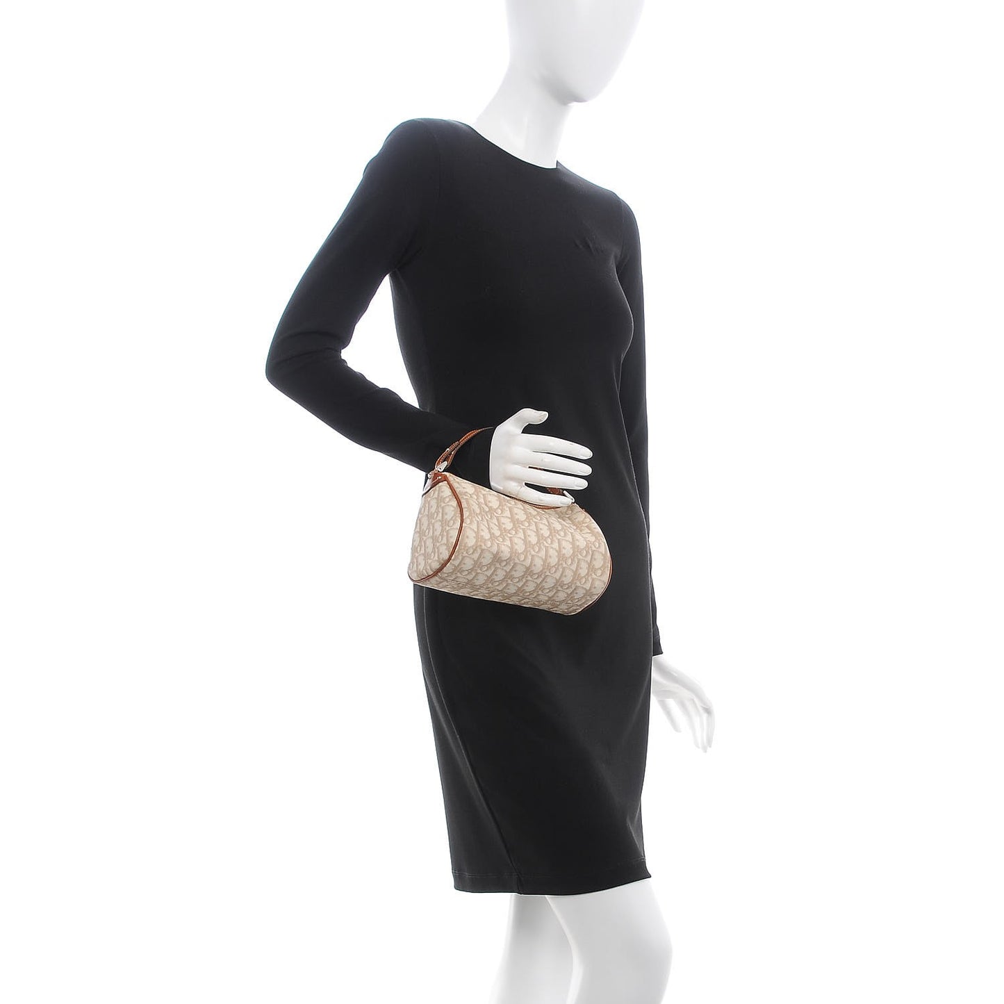 Monogram Mini Shoulder Bag Beige