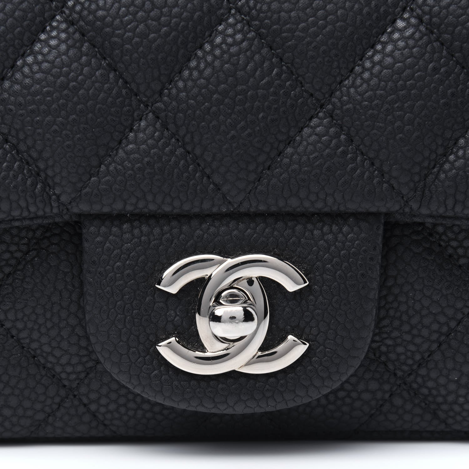 Chanel Iridescent Caviar Quilted Extra Mini Flap Black 10 of 10