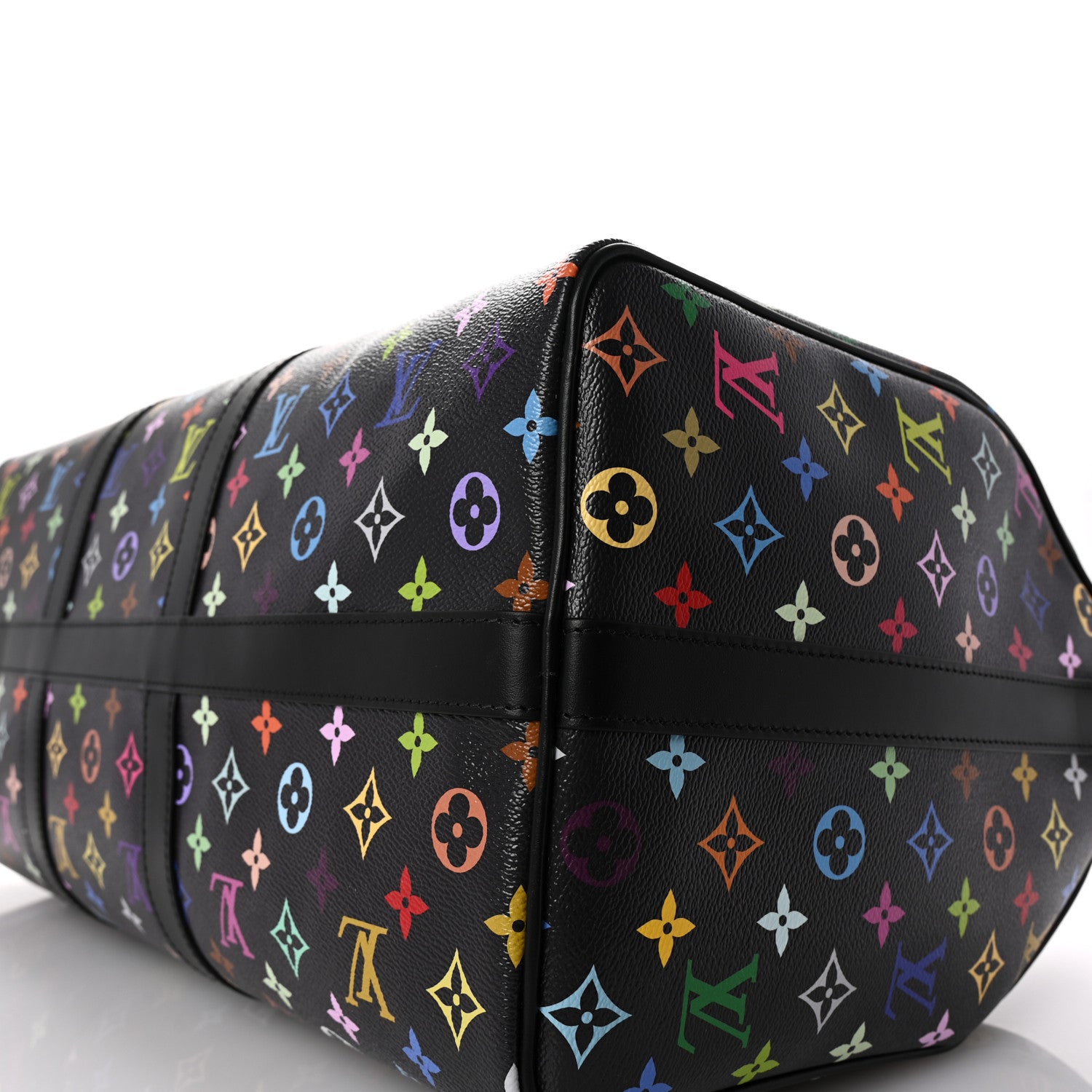 Louis Vuitton LV X TM Monogram Multicolor Keepall Bandouliere 50 Black 8 of 8