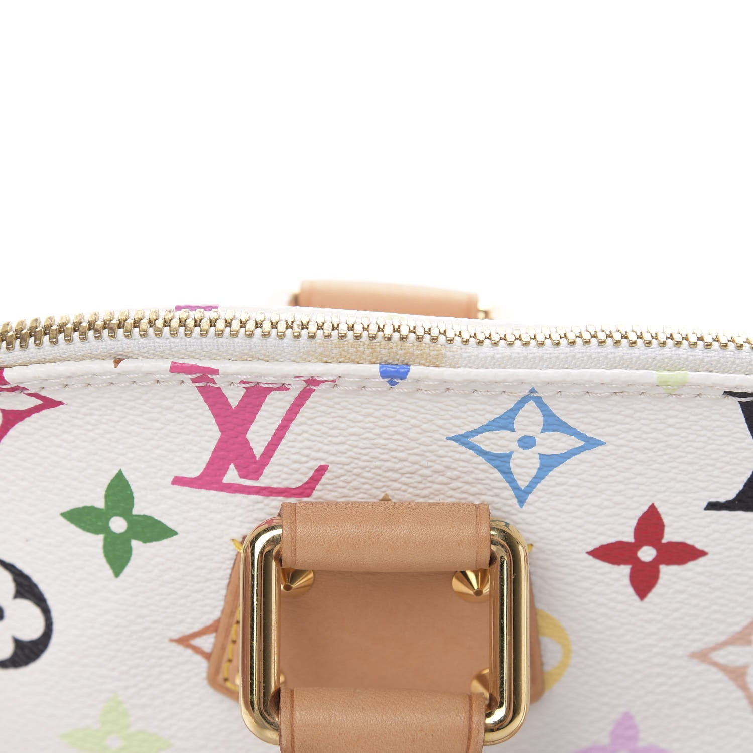 Louis Vuitton Monogram Multicolor Alma White 18 of 18