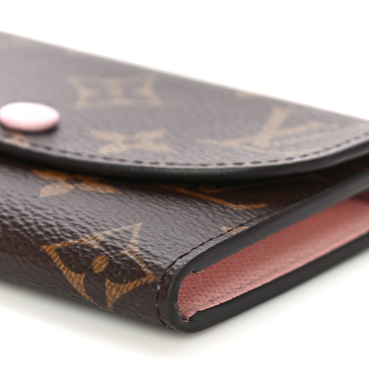 Monogram Rosalie Coin Purse Rose Ballerine