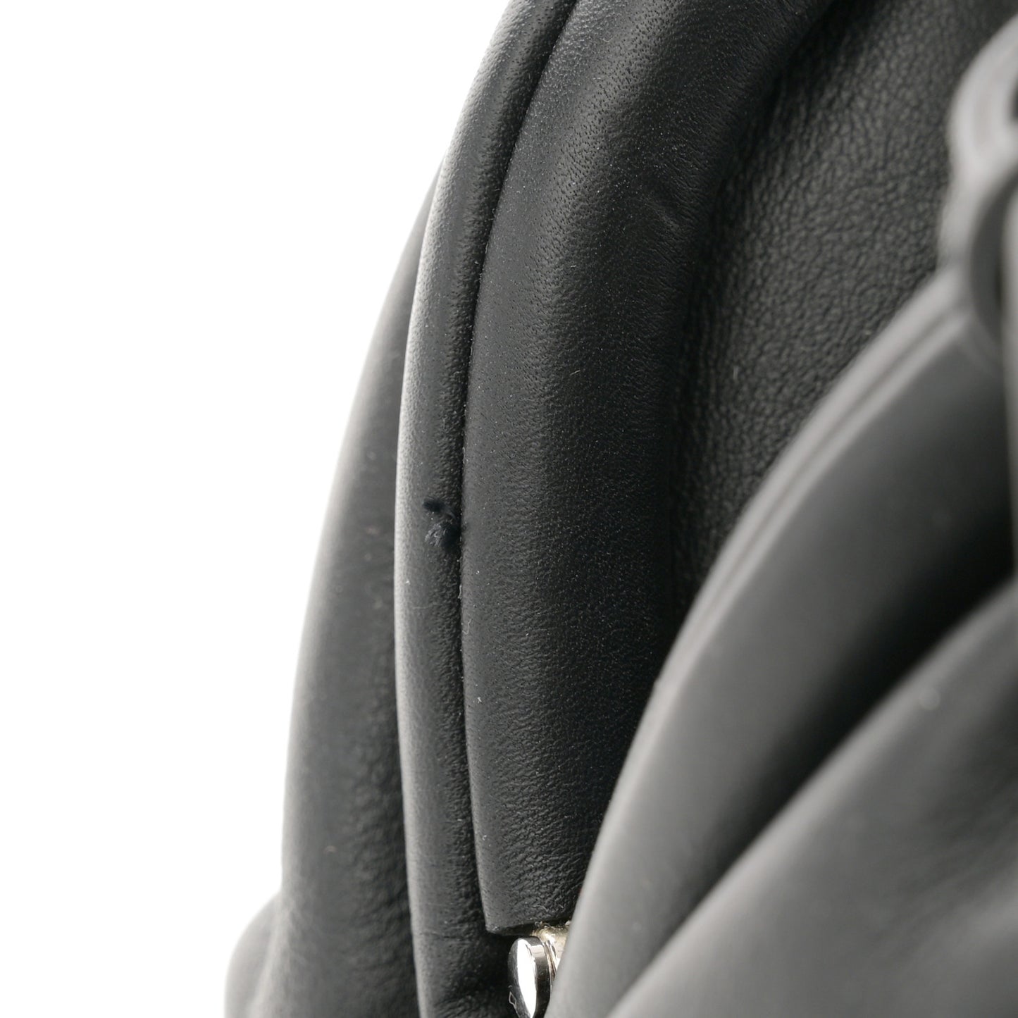 Butter Calfskin The Mini Pouch Black