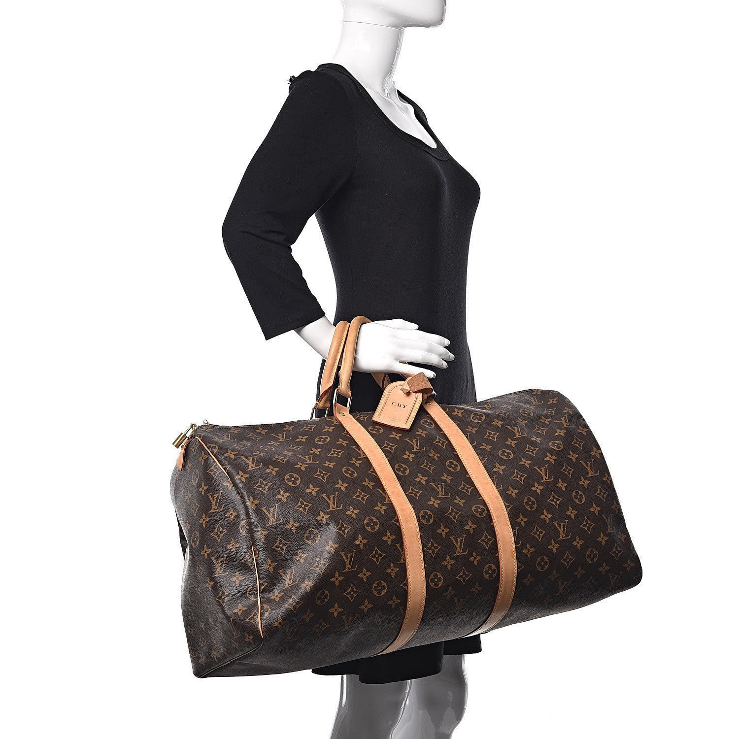 Louis Vuitton Monogram Keepall 55 2 of 14