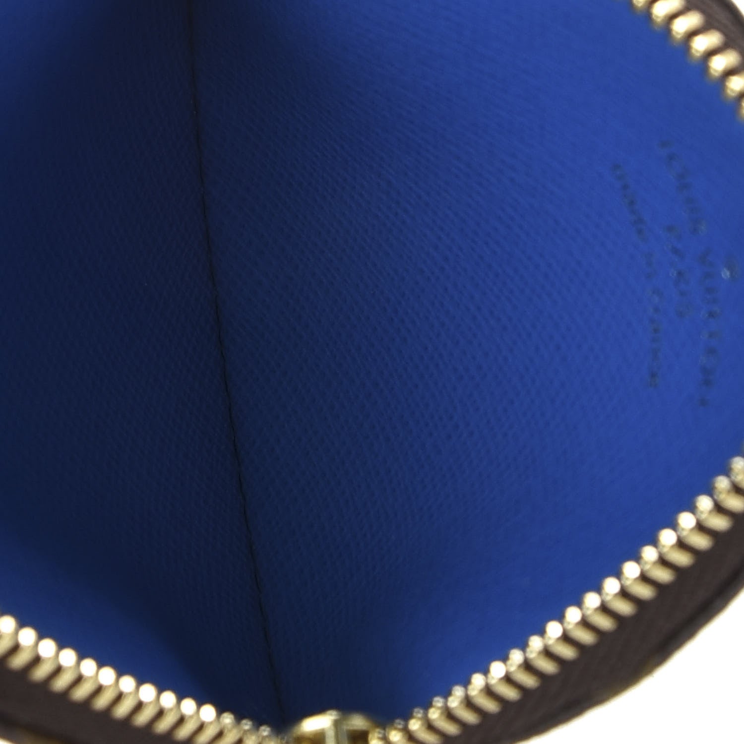 Louis Vuitton Monogram 2019 Christmas Animation Round Coin Purse Blue 5 of 7