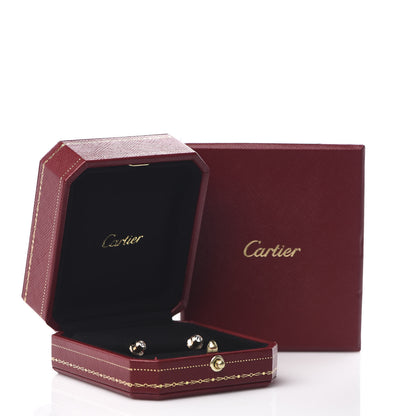 Cartier 18K Pink Gold Diamond MM D'Amour Earrings 6 of 6
