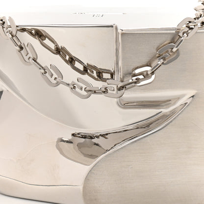 Givenchy Aluminum G Chain Clutch Silvery 8 of 12