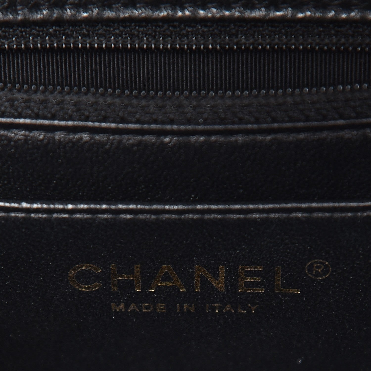 Chanel Caviar Quilted Mini Square Flap Dark Charcoal 6 of 9