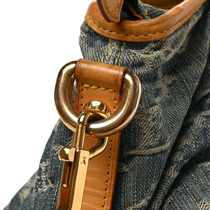 Louis Vuitton Denim Neo Cabby GM Blue 9 of 9