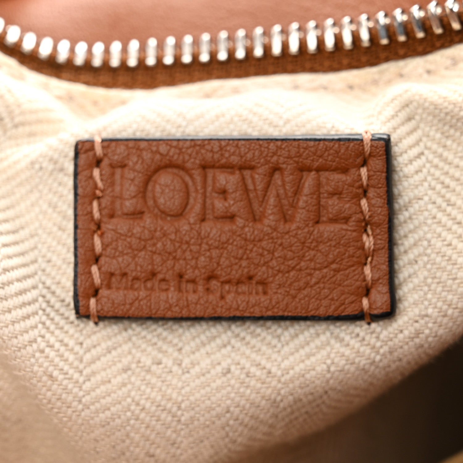 Loewe Calfskin Small Puzzle Bag Tan 6 of 11