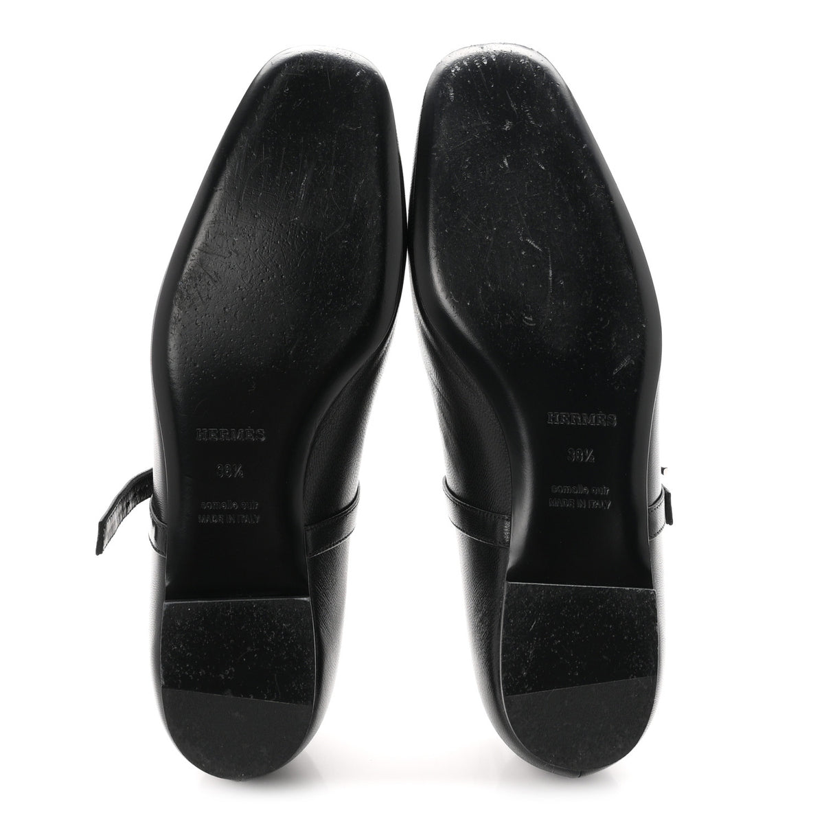 Goatskin Jane Ballet Flats 38.5 Black