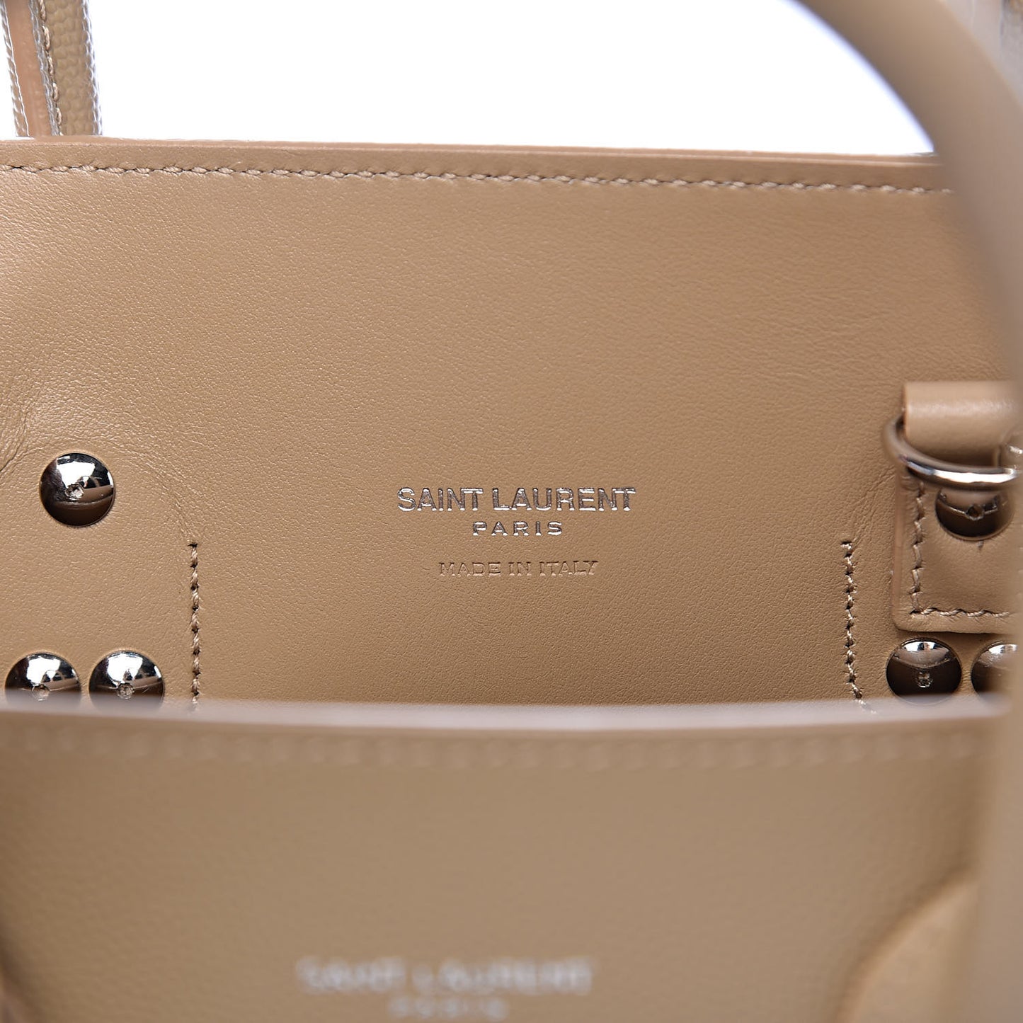 Grained Calfskin Baby Sac De Jour Souple Dark Beige