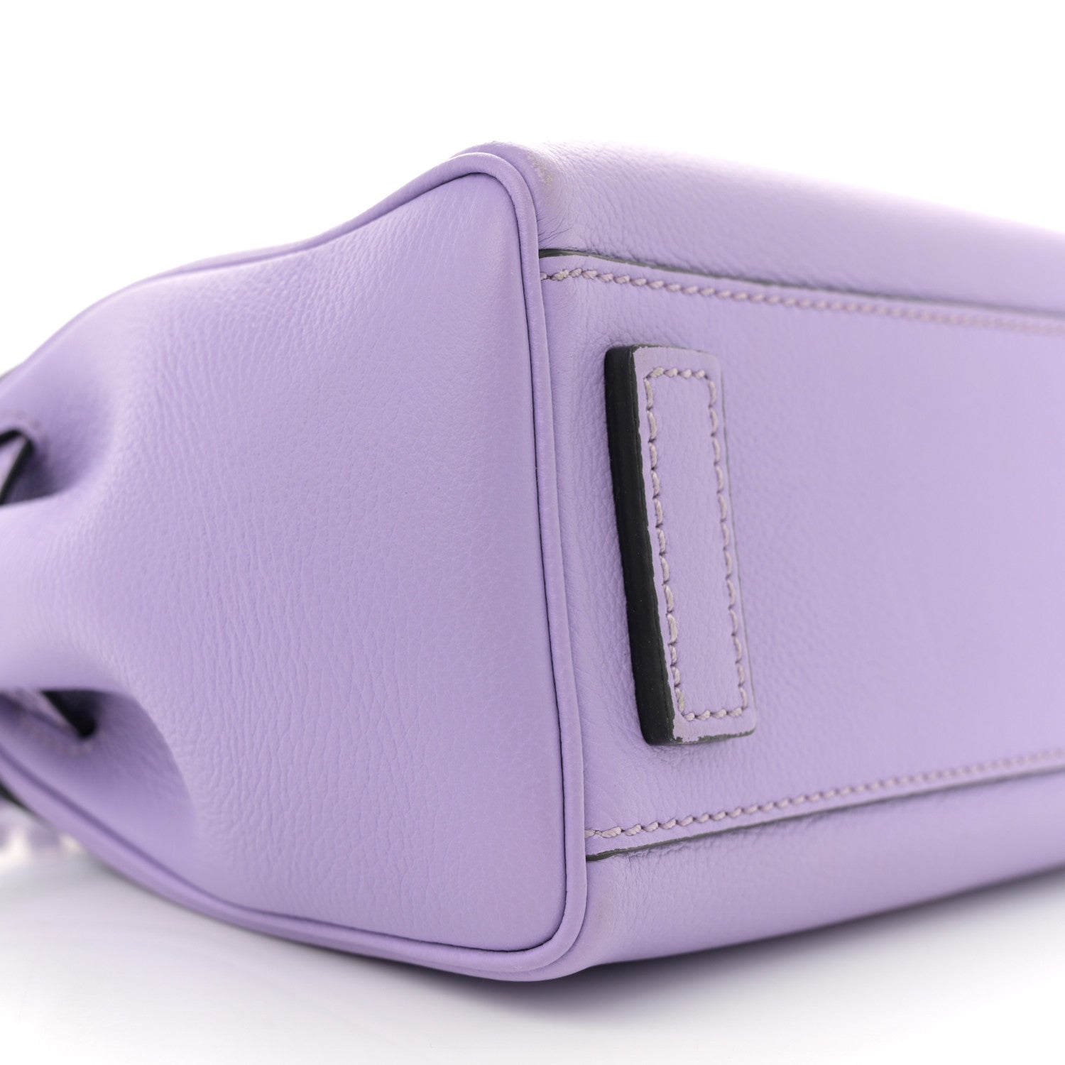 Versace Calfskin Medusa Small Top Handle Handbag Lilac 8 of 11