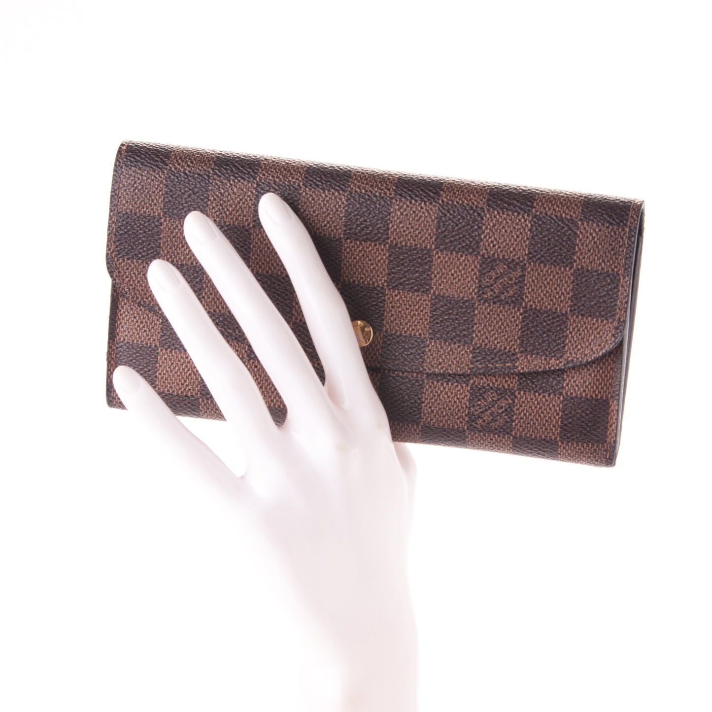 Damier Ebene Emilie Wallet