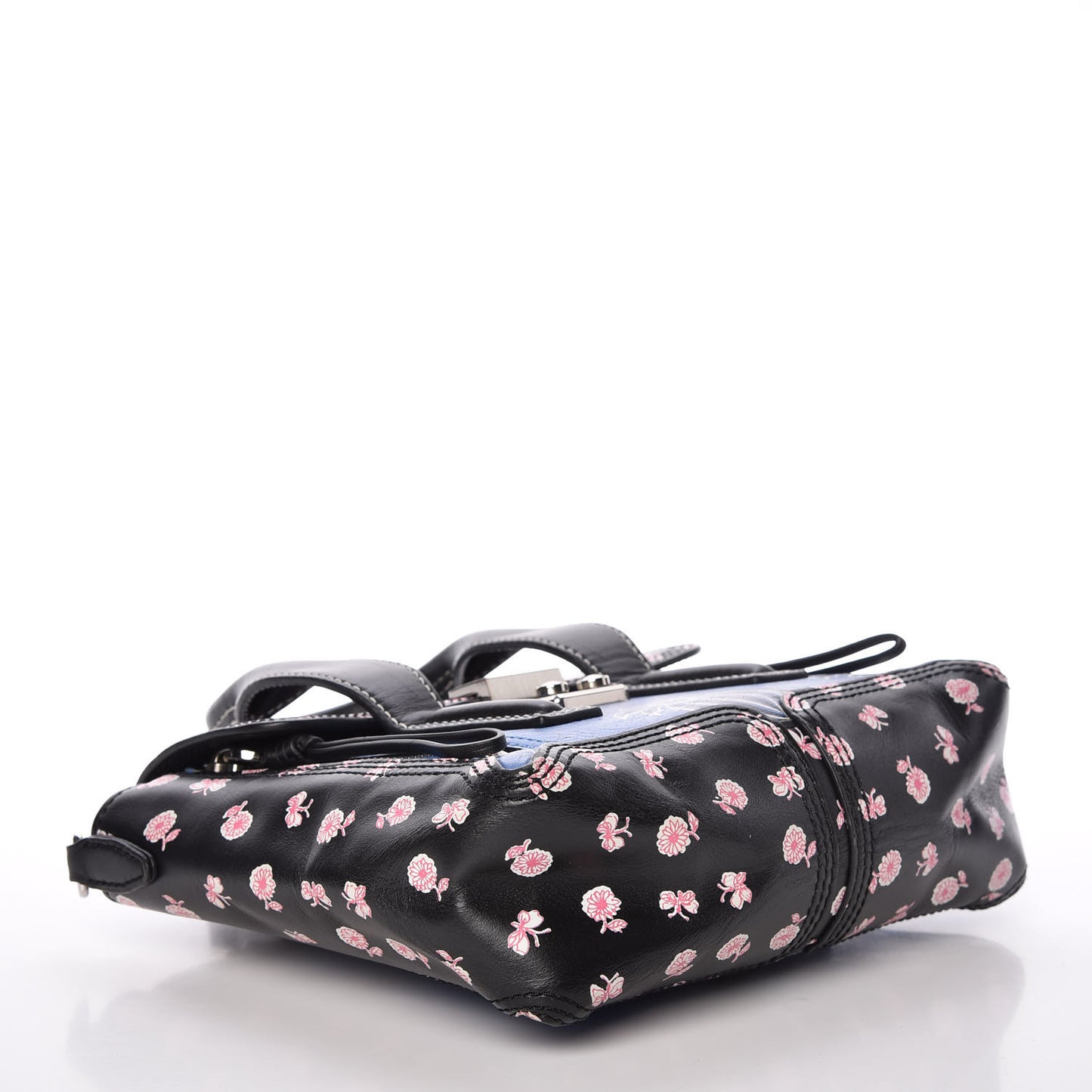 3.1 Calfskin Mini Pashli Floral Print Multicolor