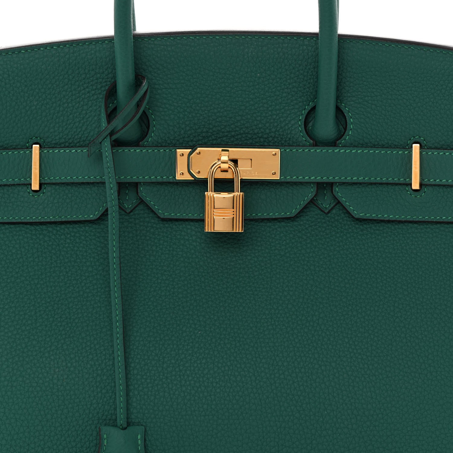 Hermes Togo Birkin 35 Malachite 8 of 14