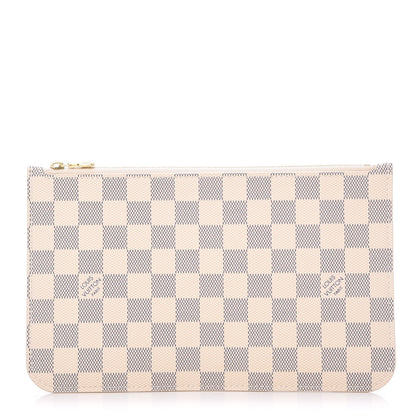 Louis Vuitton Damier Azur Neverfull MM GM Pochette 1 of 9