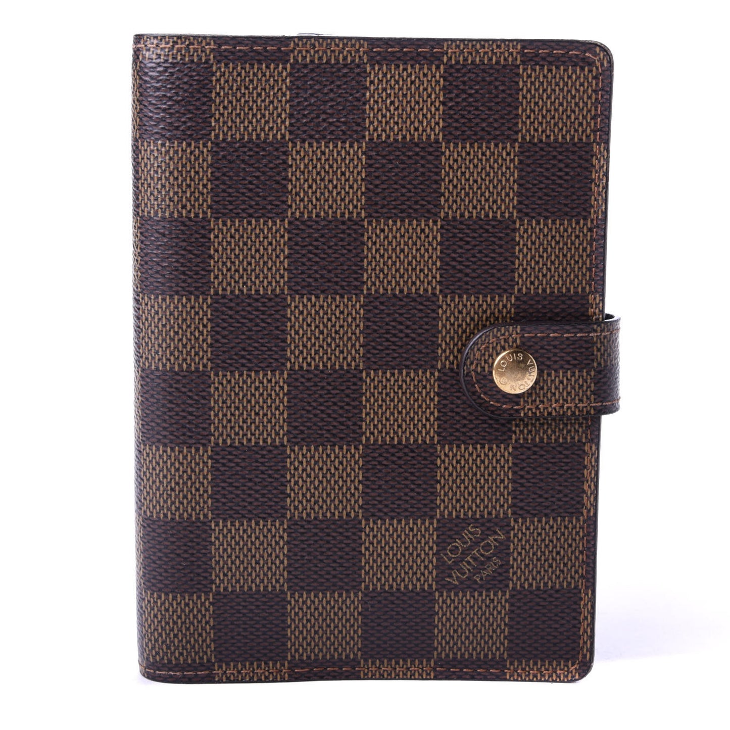 Damier Ebene Small Ring Agenda Cover