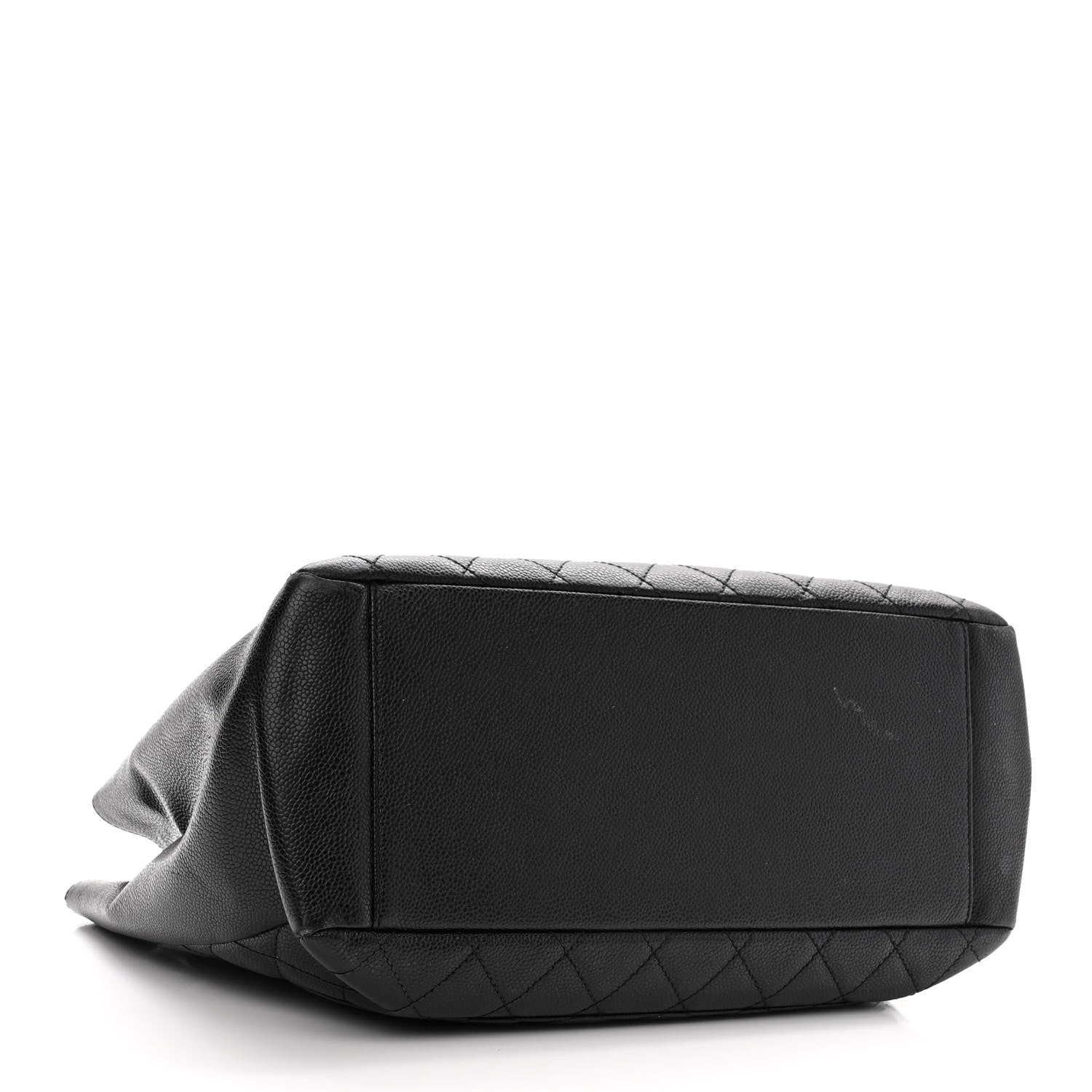 Chanel Caviar Quilted Grand Shopping Tote GST Black 4 of 10