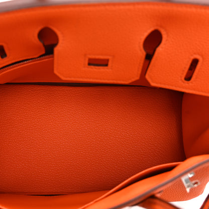 Hermes Togo Birkin 25  Orange Minium 5 of 11