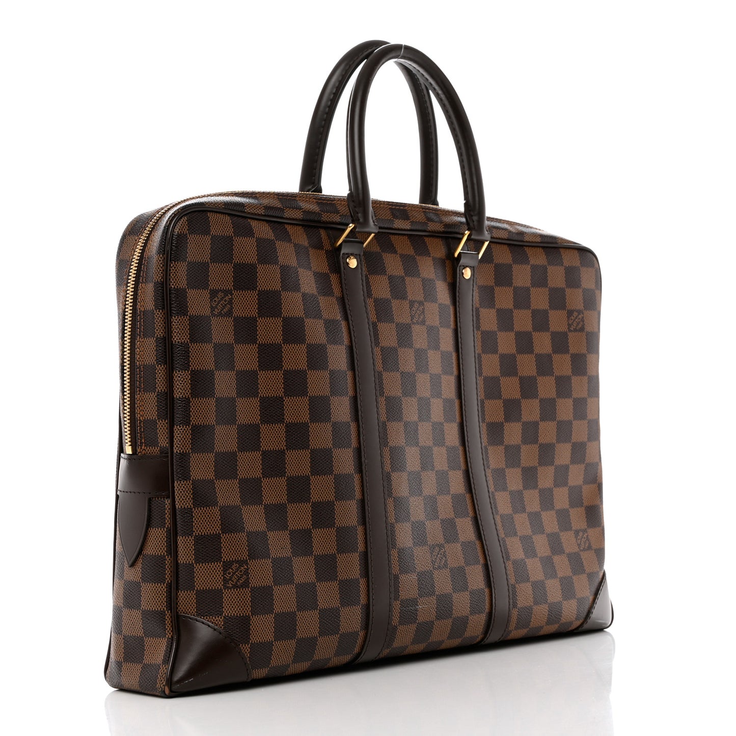 Damier Ebene Porte Documents Voyage Soft Briefcase