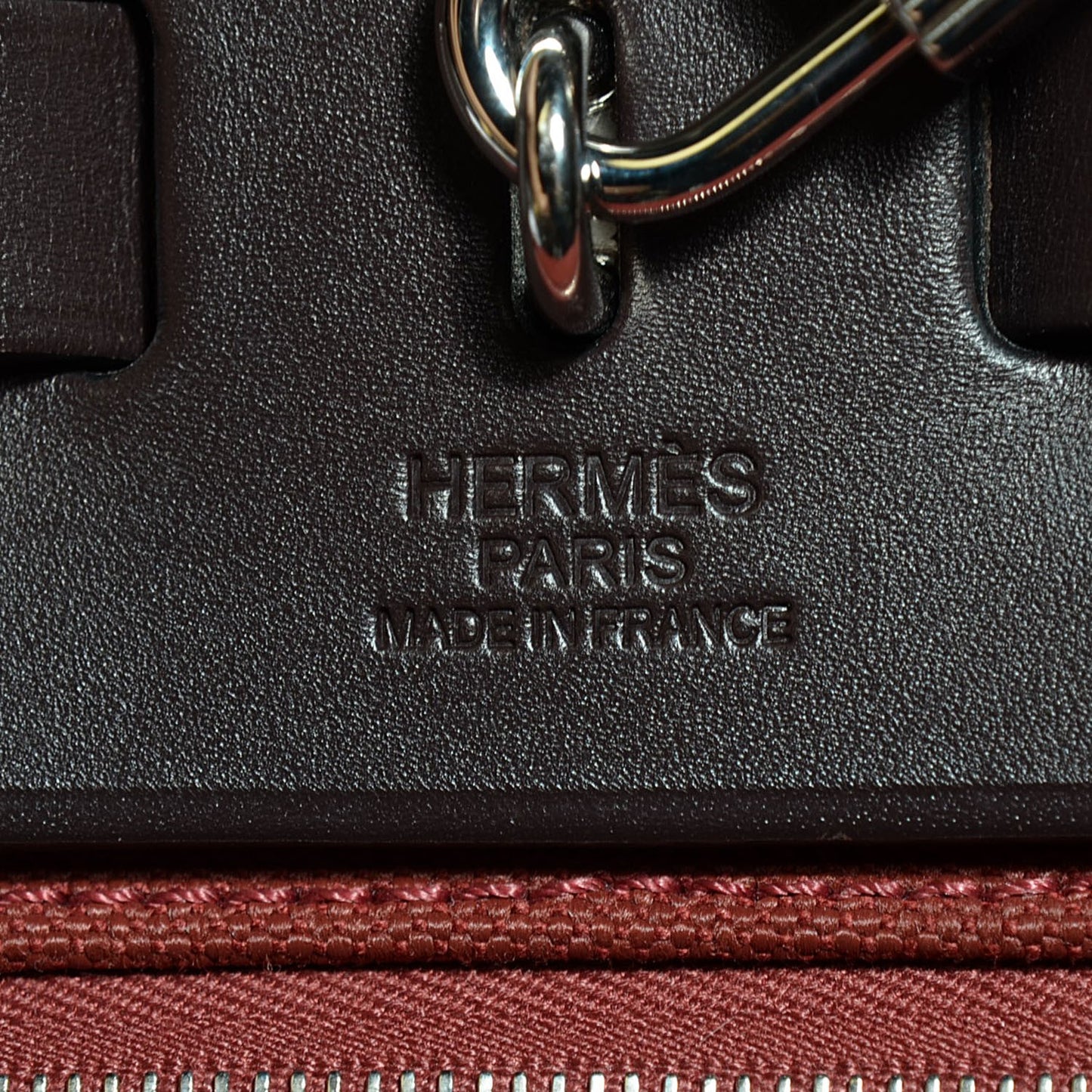 Toile Vache Hunter Herbag Zip 31 PM Rouge H Ebene