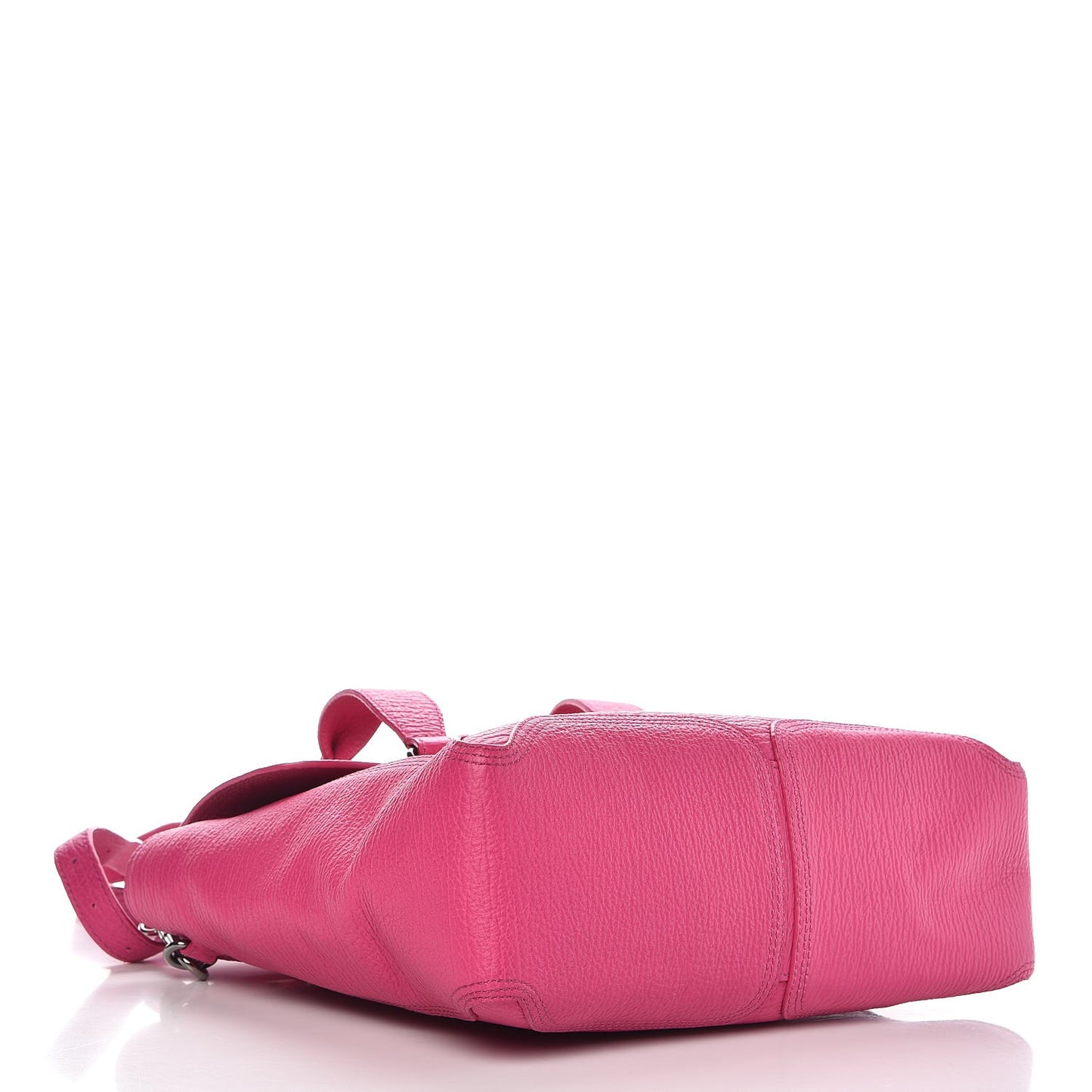 3.1 Textured Calfskin Medium Pashli Satchel Fuchsia