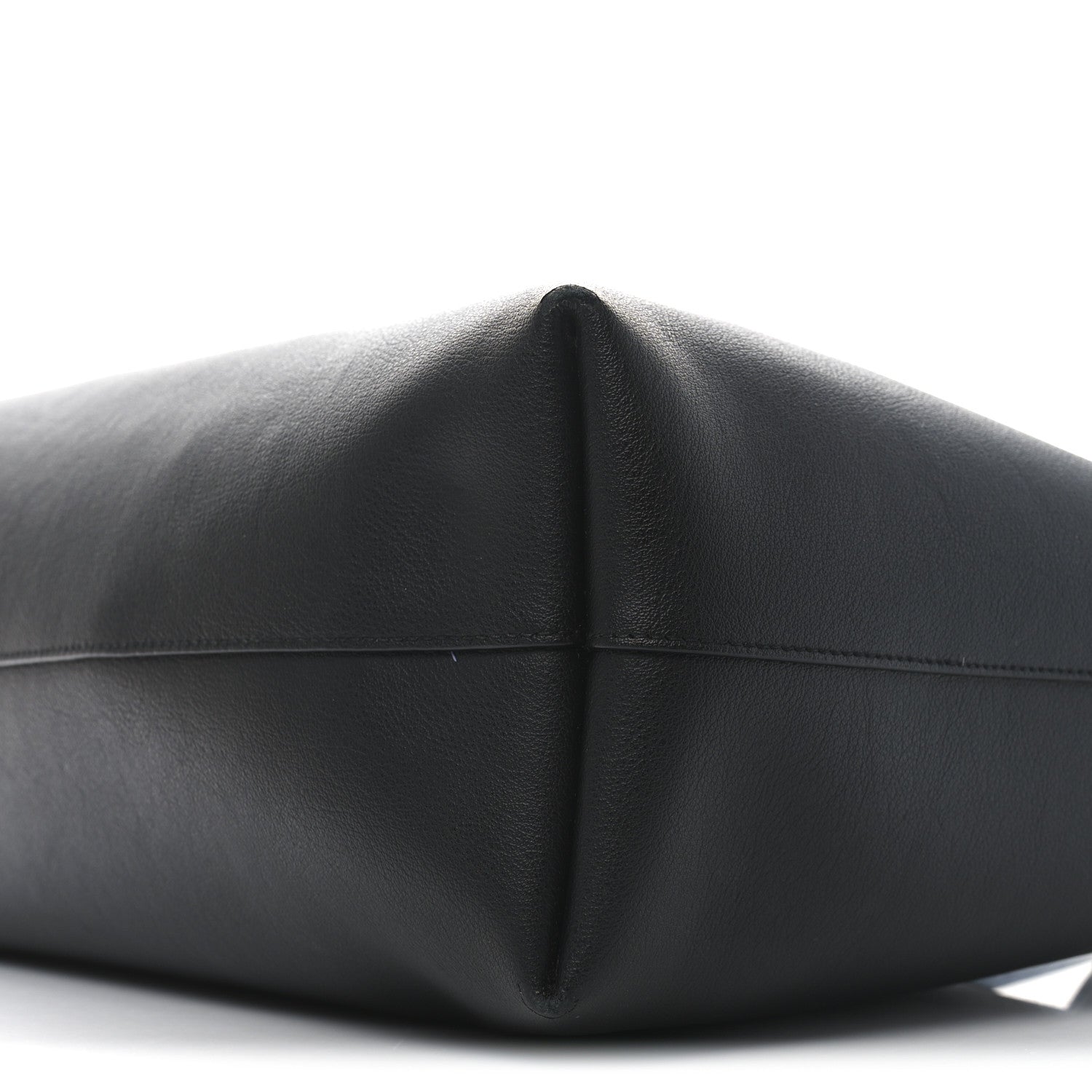 Saint Laurent Calfskin Large Shopping Tote Black 9 of 11