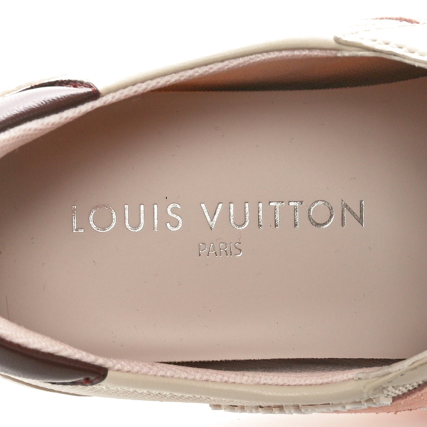 Suede Calfskin LV Sneakerina 39 Pink