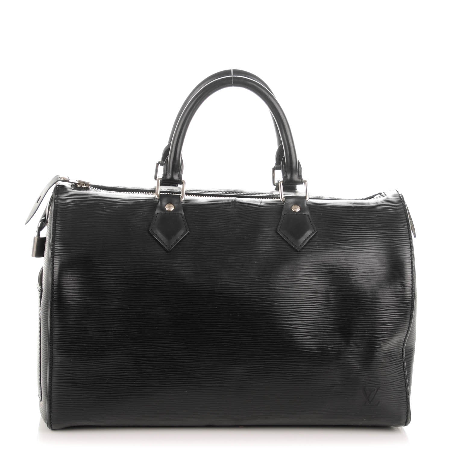 Louis Vuitton Epi Speedy 30 Black 1 of 7