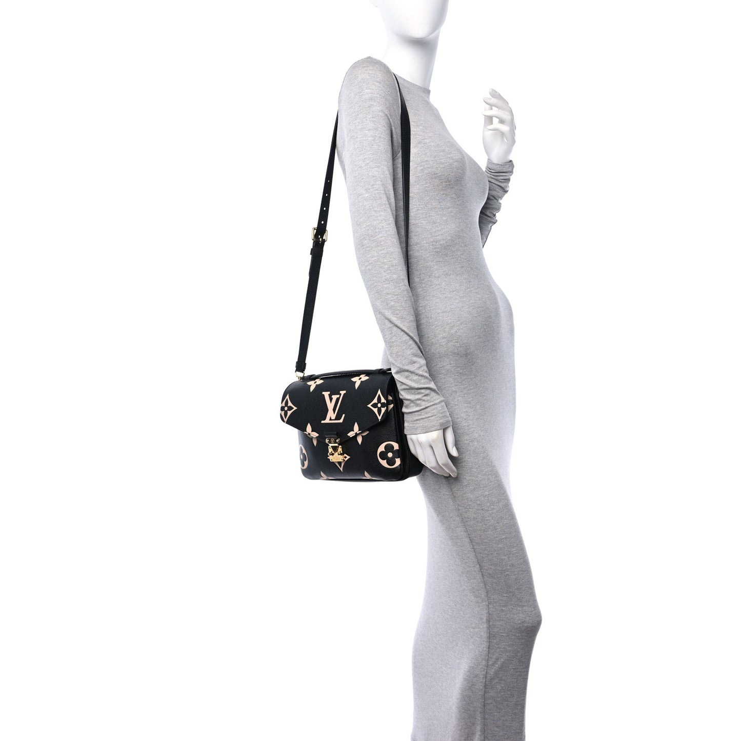 Empreinte Monogram Giant Pochette Metis Black Beige