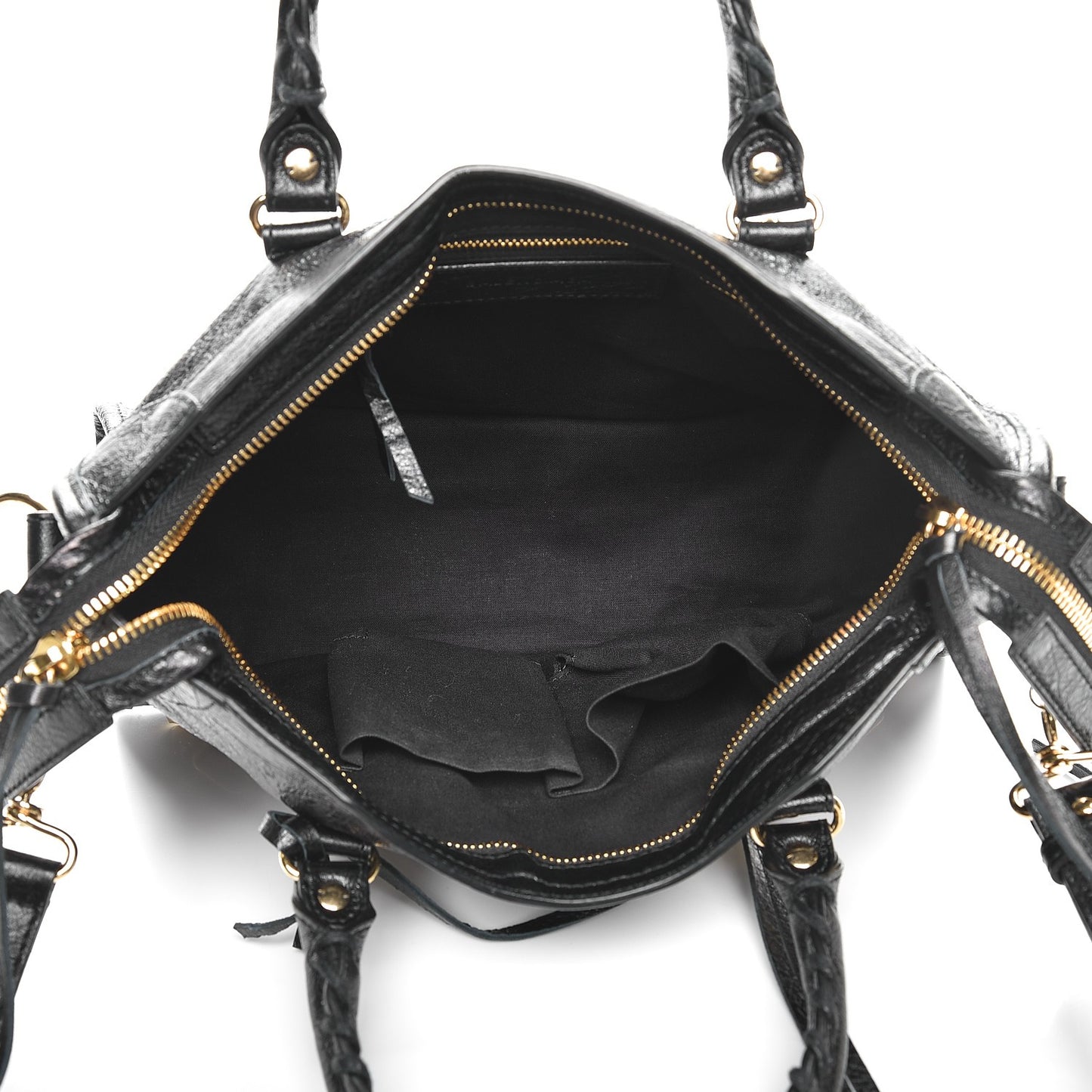Agneau Classic Gold Hardware S City Black