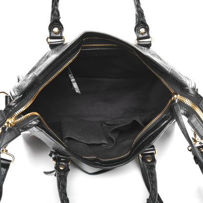 Balenciaga Agneau Classic Gold Hardware S City Black 6 of 8