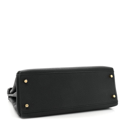 Hermes Togo Kelly Retourne 32 Black 4 of 9