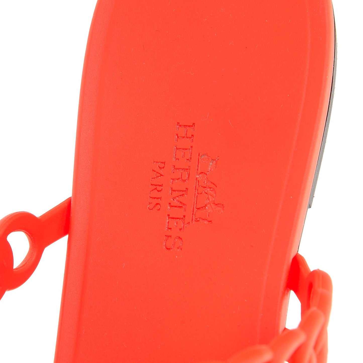 Rubber Chaine d'Ancre Nude Sandals 39 Pavot