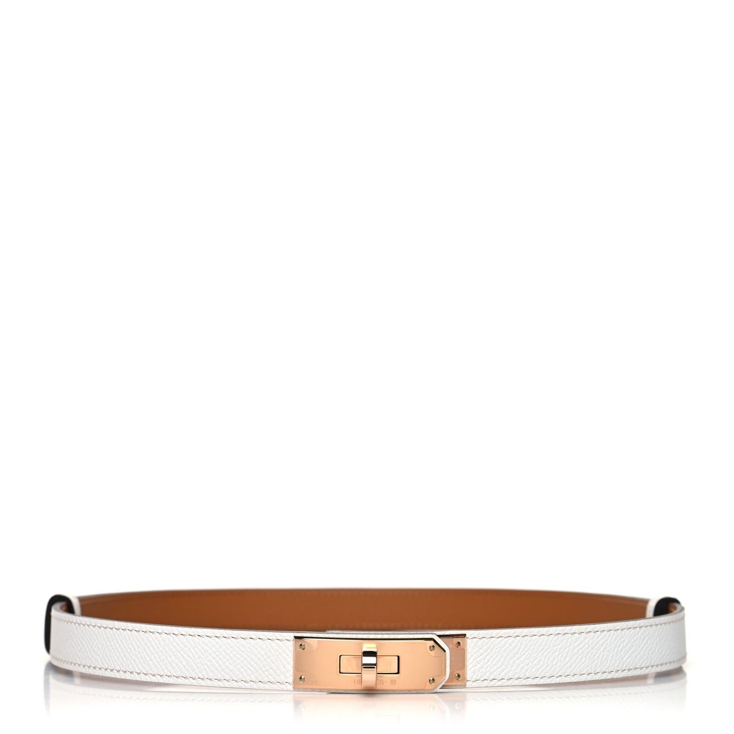 Epsom Kelly Belt White