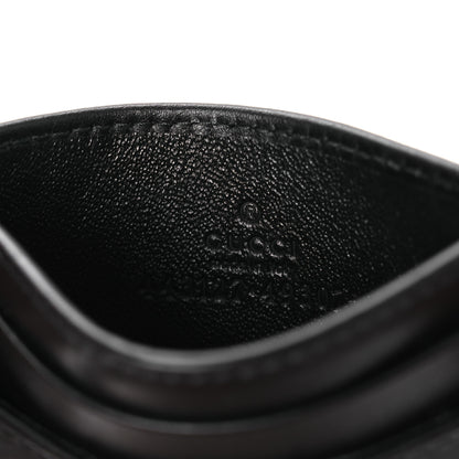 Gucci Calfskin Matelasse GG Marmont Card Holder Black 6 of 7